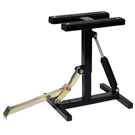 BIKE IT Motocross H-Stand Paddock Stand With Damper Black MX Enduro Trials Off Road Bike