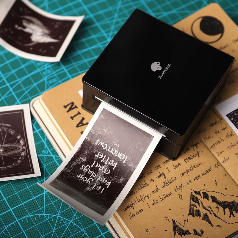Phomemo Mini Sticker Printer- Mini Printer Sticker Maker Machine M02,