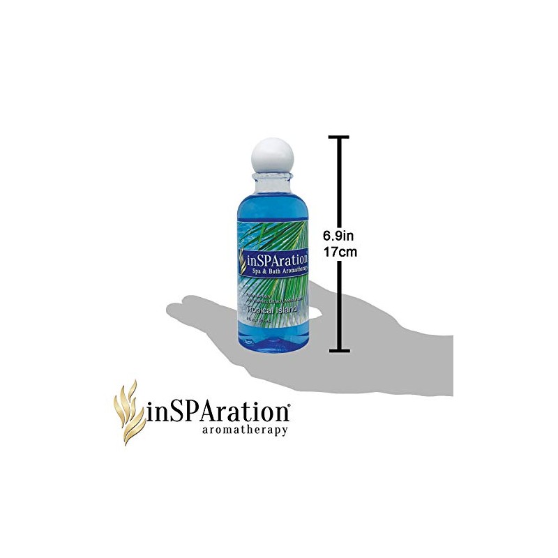 inSPAration Spa and Bath Aromaterapia 370X Spa Liquid, 9 onzas,