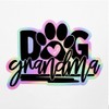 Holographic Decal Stickers of Dog Grandma Premium Waterproof Vinyl Decal Stickers for Laptop Phone Accessory Helmet Car Window Mug Tuber Cup Door Wall Decoration ANDVER3f3901bHO