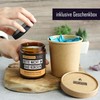 Bad Dekoration Duftkerze mit Spruch | Handgemacht aus Sojawachs |