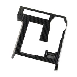 Fewshaw Carbon Fiber Style Interior Automatic Center Control Gear Shift Panel Cover Trim Accessories for 2025-2026 Toyota 4Runner for 2024-2026 Tacoma