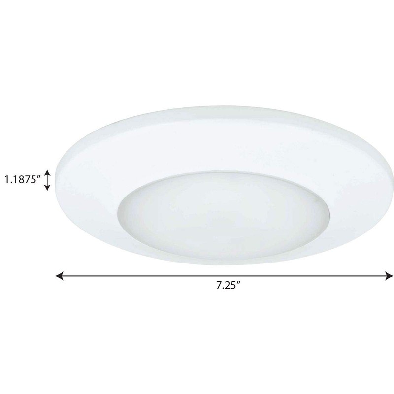 Progress Lighting P8222-28-30K Led Flush Mount, White