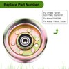 Belleone 177968 Idler Pulley Fits for Craftsman HU Mower, 193197