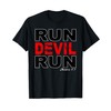 Run Devil Run James 4:7 Bible Verse T-Shirt