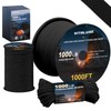 VITALUXE 1000lb Paracord Rope, 4mm 12 Triple Strands Paracord, Heavy