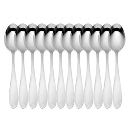 Moven|Set Cuchara Cafetera y Té |Gamma |12 Piezas |Cuberteria de Acero Inoxidable| para Servicios de mesa | Cucharas de Té,Café, Postre, Pastel