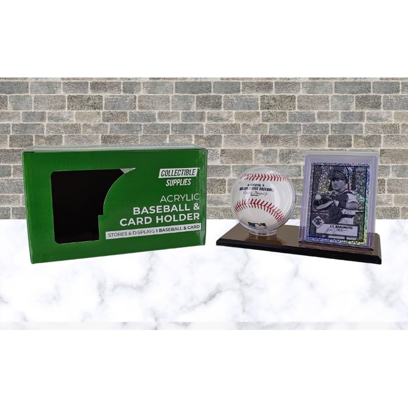 Collectible Supplies Acrylic Baseball and Card Display Case | Acrylic