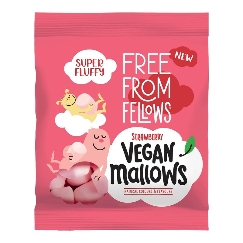 Free From Fellows Vegan Mallows, Vanilla 105g