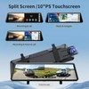 JOMISE C810 CarPlay Mirror Dash Cam Front and Rear -