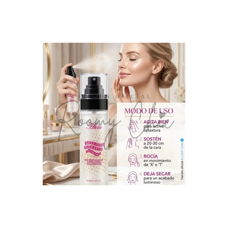 Fijador Maquillaje Star Flash 8 Horas Transparente