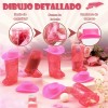 40pcs Vasitos Botas Vaqueras Con Sombrero 1 Oz Para Fiesta