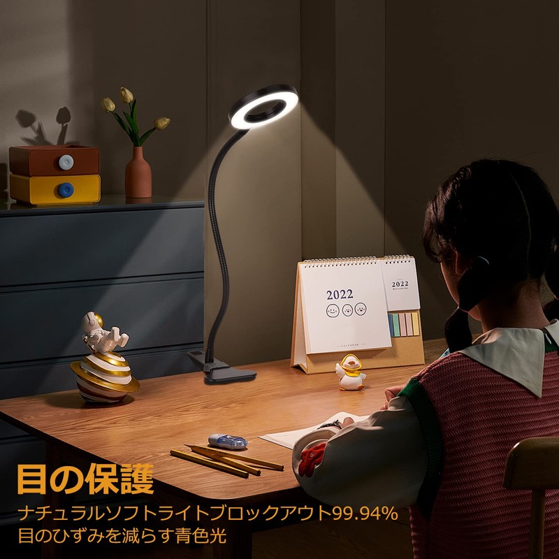 Clip Light, LED Light, Adoric Bright, USB Powered Lighting, Reading