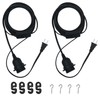 AdiyZ Pendant Light Cord - 20 Feet Hanging Light Bulb