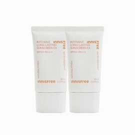 Innisfree 이니스프리 인텐시브 롱래스팅 선스크린 EX 60ml (SPF 50+ PA++++) 2개 (AD) Innisfree Intensive Long-lasting Sunscreen EX 60ml (SPF 50+ PA++++) 2 pieces (AD)