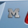 FANMATS 14824 Michigan Wolverines 3D Chrome Metal Auto Emblem