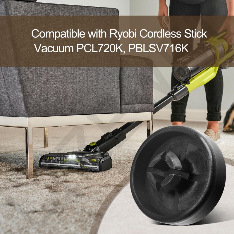 LIZEWEI 2 Pack Upgraded Replacement Wheel Compatible with Ryobi Cordless