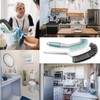 2Pcs Cleaning Brushes, Multi-Purpose Right Angle Brush Scrubbing Kitchen Bathroom
