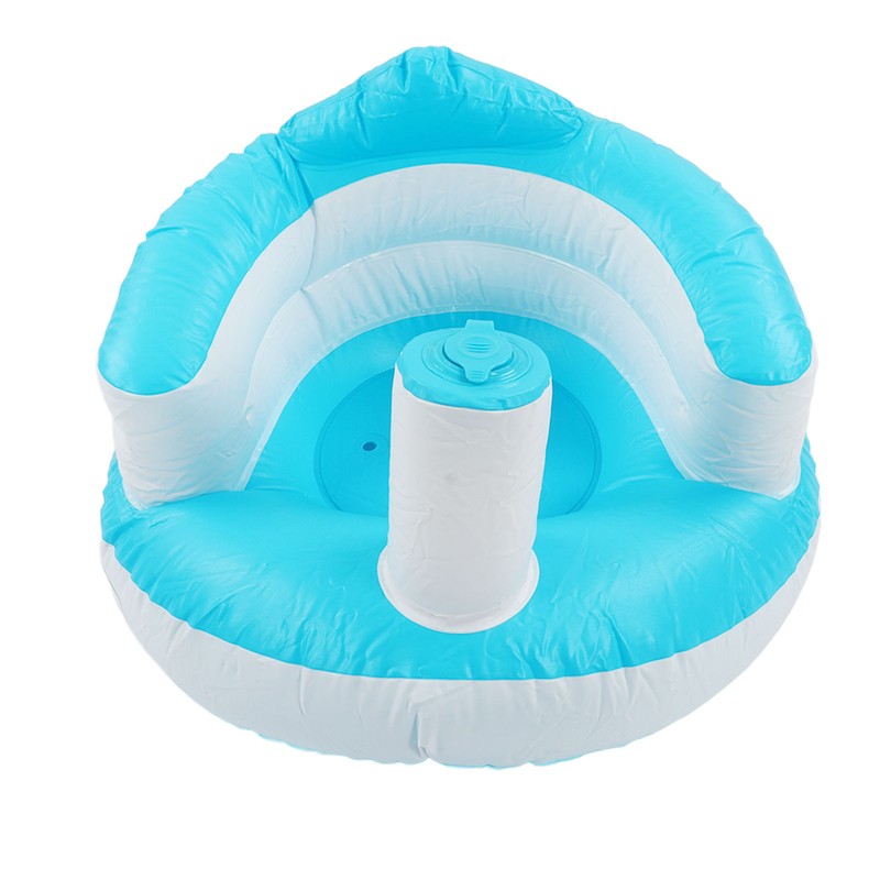 Baby Learning Chair Infant Inflatable Sofa Press Inflatable Baby Bath