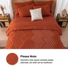Litanika Oversized King Size Comforter Set with Sheets Burnt Orange