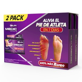 Silkamedic SILKA MEDIC Gel Antimicótico para PIE DE ATLETA, 2 x 30g                                                                                   