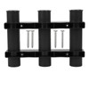 Rod Storage Holder Wall Side Mounted 3 Tube Fishing Pole