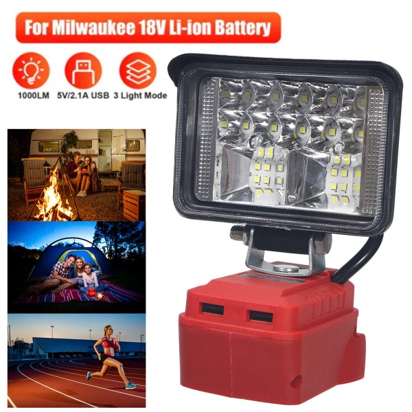 Unbranded LED Work Light For Milwaukee For M18 Flashlight Work