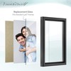 FrameStarr 4x6 Glass (Crystal Clear, 2 Pack), Picture Frame Replacement