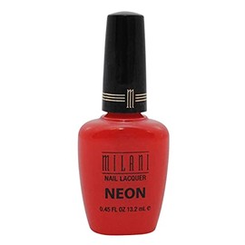 Milani Nail Lacquer Neon 501 Techno Red Nail Polish