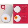 Quercos. Replacement Midi Foam Roller 6.3" Straight Mini Rollers for