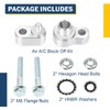 A/C Block off Rear Air Conditioning Block Off Fittings Premium