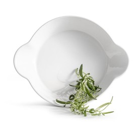 Sagaform Piccadilly Round Oven Dish, White