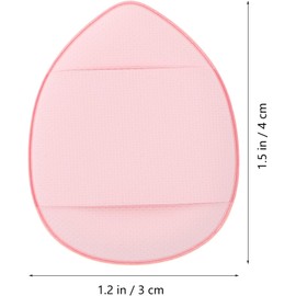 TIDTALEO Mini Borlas para Uso Húmedo Lavables Juego de 5 de Poliuretano Hidrofílico Color Aleatorio para Polvos Faciales en Maquillaje Profesional