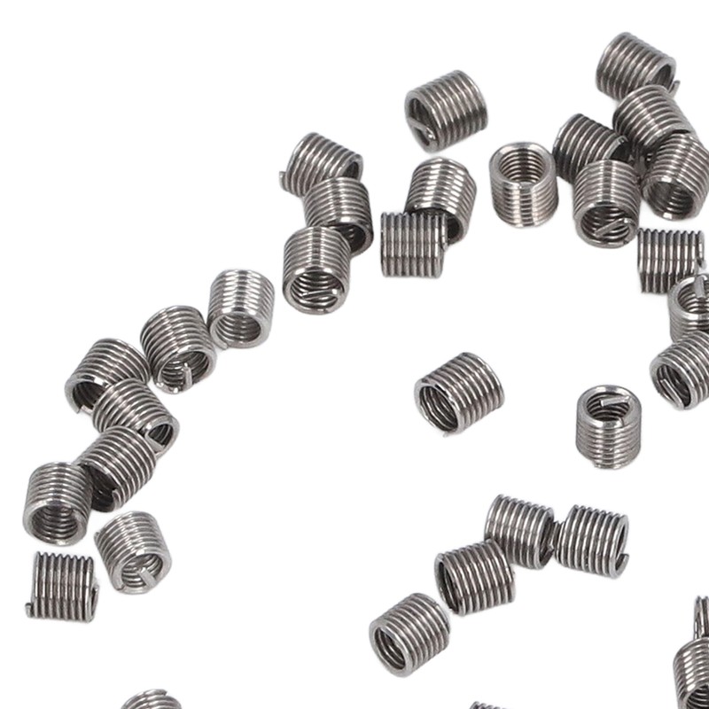 54 Pieces Metric Thread Repair Set M2.5x0.45x2D Stainless Steel Thread