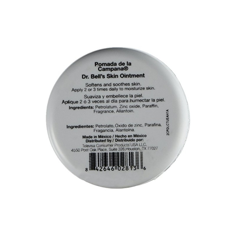 Pomada De La Campana DR Bell's Pomade Skin Ointment with