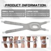 Longgaogao 2 Pack Adjustable Patellar Tendon Support Sleeves,Knee Pads with