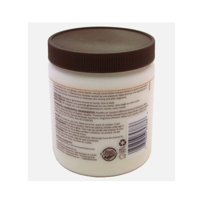 Queen Helene Cream Cocoa Butter 15oz (3 Pack)