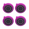 HAMOJUF Car Cup Holder Coaster, 4PCS Waterproof Sift-Proof Embedded in
