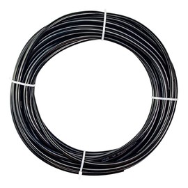 TAILONZ PNEUMATIC Black 6mm OD 10 Meters PU Air Tubing Pipe Hose Pu Air Hose for Air Line Tubing or Fluid Transfer Tubing