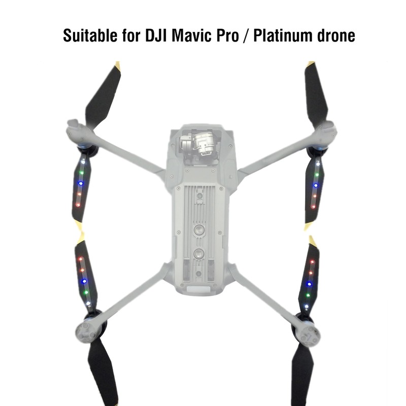 RC Drone Rechargeable Quick Release LED 8331 Propellers for DJI