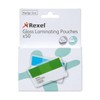 Rexel 2 X 180 Micron Laminating Pouch Badges 50 Pack,
