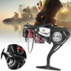 Metal Spool Spinning Wheel Sea Fishing Grip Unidirectional No Clearance