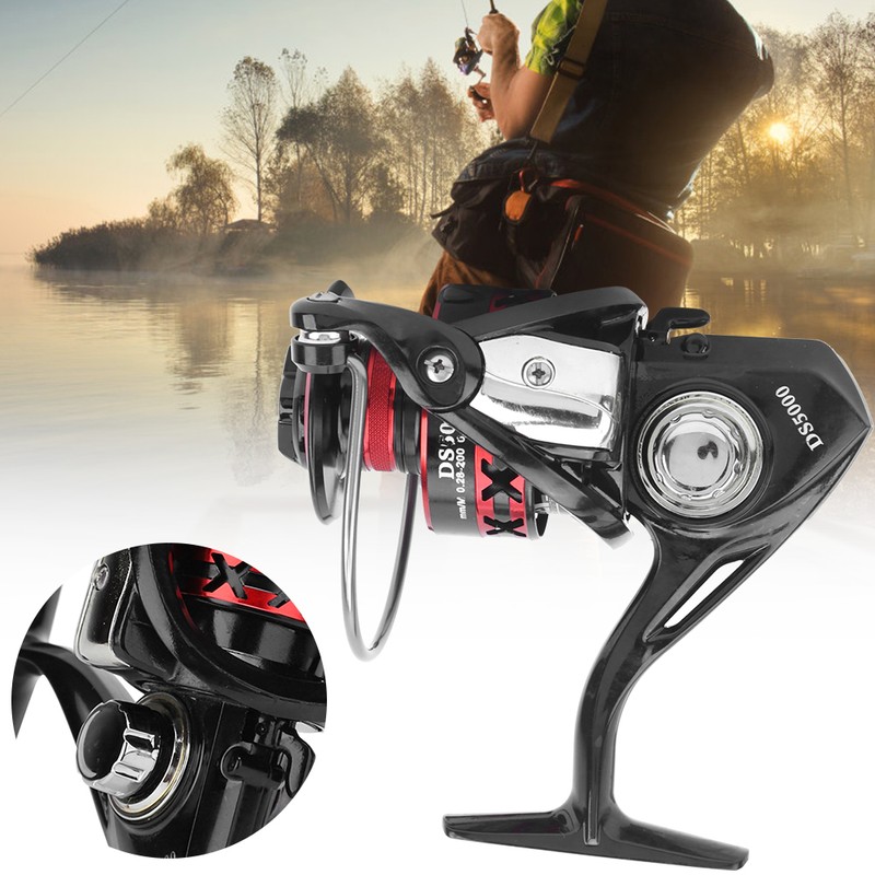 Metal Spool Spinning Wheel Sea Fishing Grip Unidirectional No Clearance