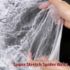 VEYLIN 60g Halloween Spider Web Decoration, with 30pcs Fake Spiders,