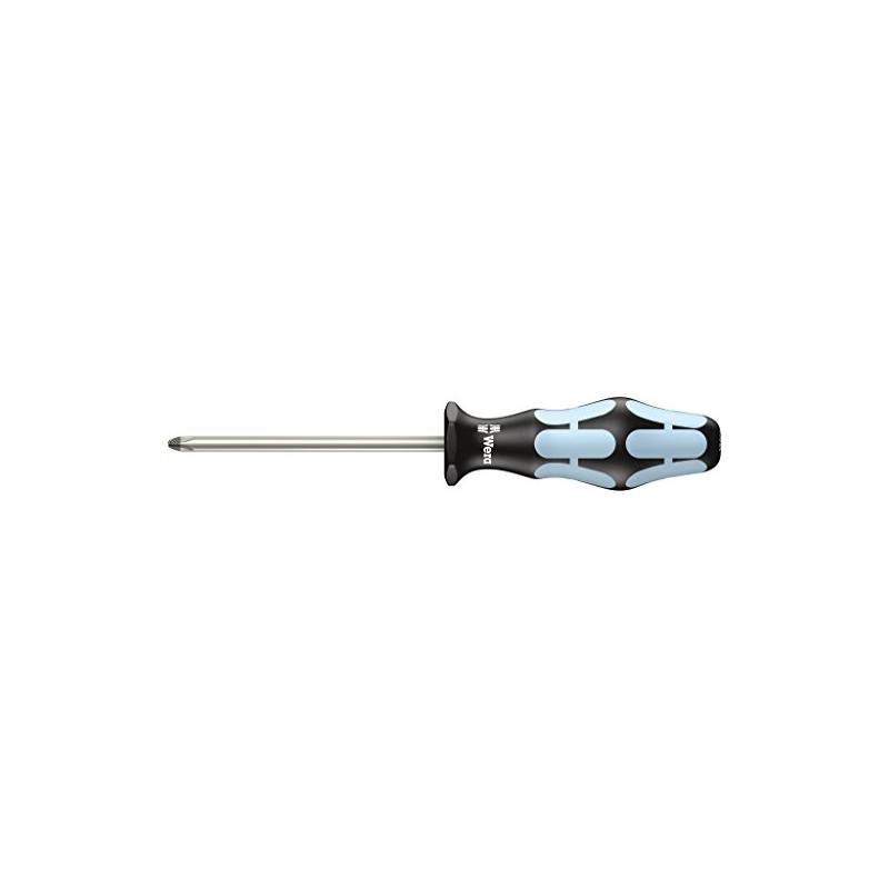 Wera 05032020001 3350 PH Kraftform Stainless Steel Screwdriver for Phillips,