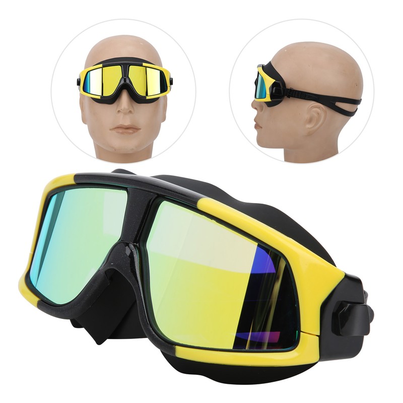 Liquid Silicone Goggles for Swimming Diving Snorkeling Open Water Mask