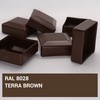 SKIR'CO Pack of 2 Fence Post Caps Square 70 x