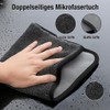 Kemes Microfibre Car Cloths, Double-Sided with 600 GSM Drying Cloth,