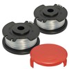 HT-19-401-003-06 HT-19-401-003-07 String Trimmer Spools +Cover Line 0.065" 16 Ft