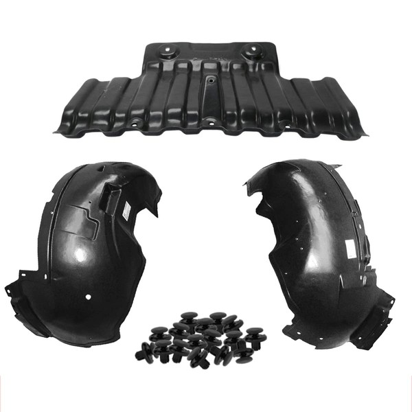 Parts N Go Fender Liner & Engine Under Cover Set